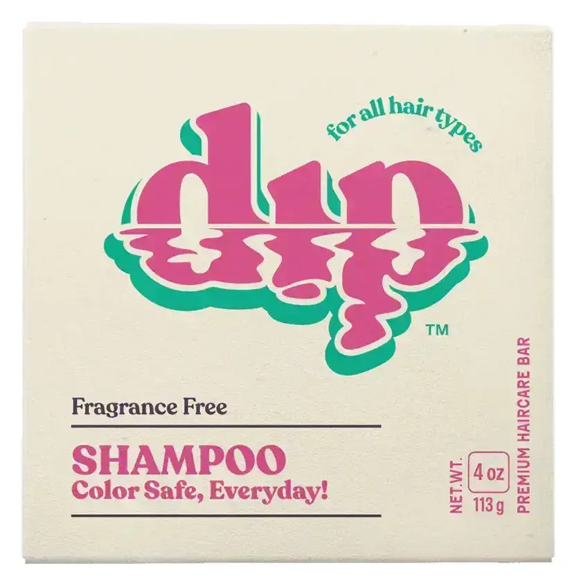 dip Color Safe Shampoo Bar for Every Day Fragrance Free