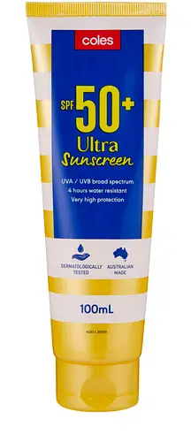 Coles Coles Sensitive SPF 50