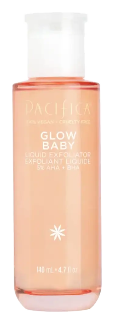 Pacifica Glow Baby Liquid Exfoliator with 5% AHA + BHA