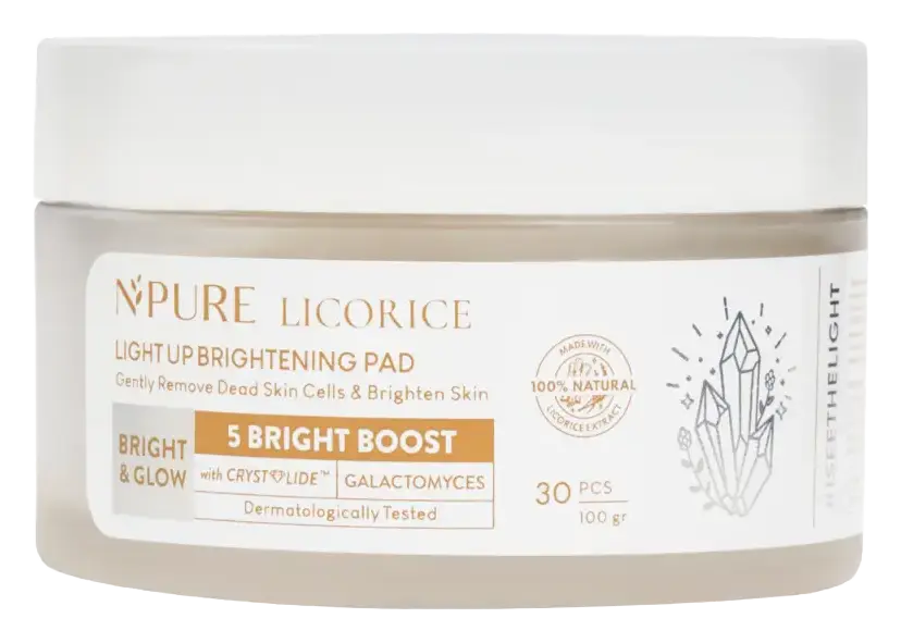 Npure Licorice Light Up Brightening Pad
