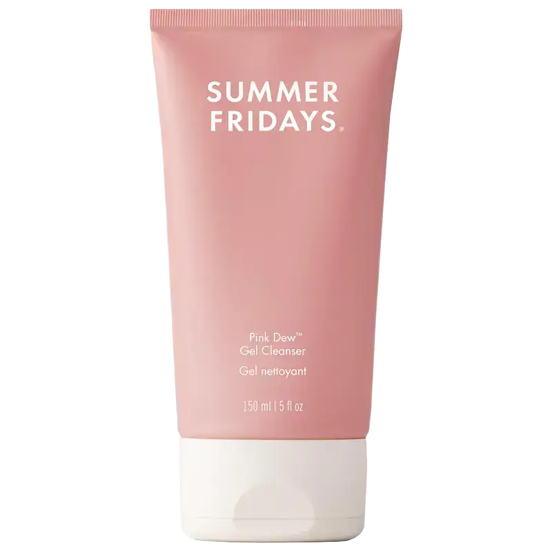 Summer Fridays Pink Dew Gel Cleanser