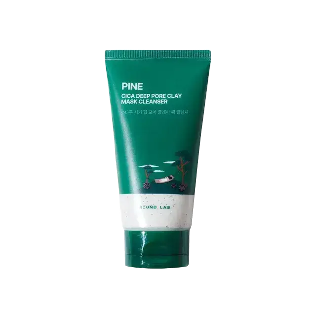 Round Lab Pine Cica Deep Pore Clay Mask Cleanser