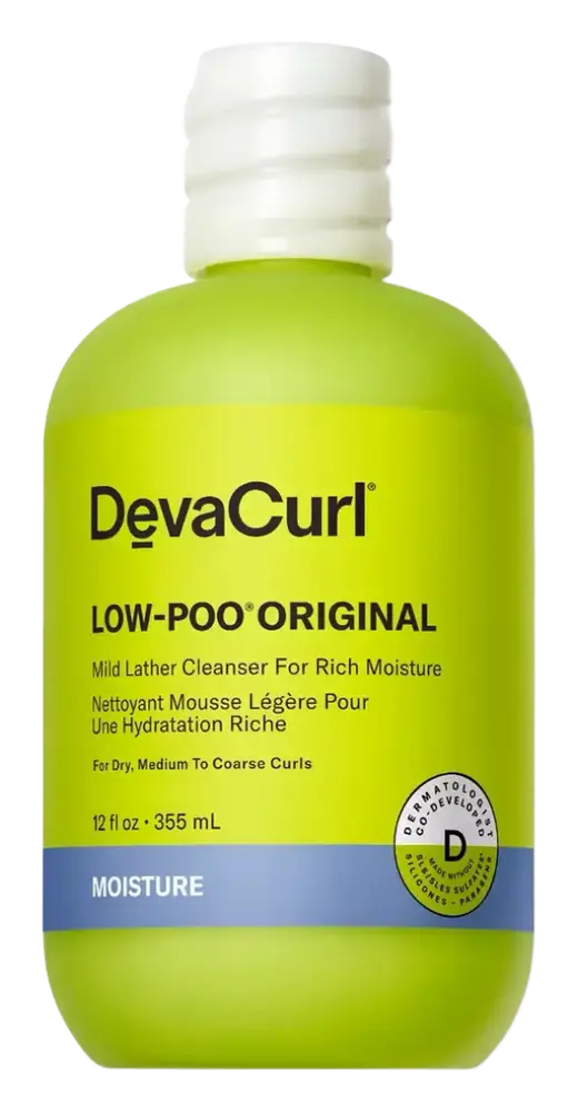 DevaCurl Low-Poo Original Mild Lather Cleanser For Rich Moisture