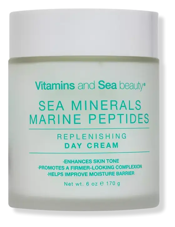 Vitamins and Sea beauty Sea Minerals and Marine Peptides Replenishing Day Cream