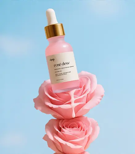 Clay Skintreats Rosé Dew Brightening Serum