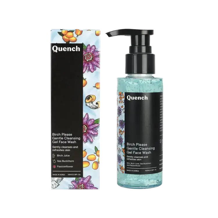 Quench Botanics Birch Please Gentle Cleansing Gel Face Wash