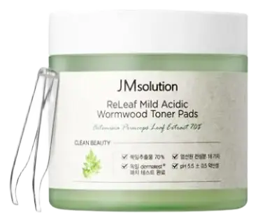 JMsolution Releaf Mild Acidic Wormwood Toner Pads