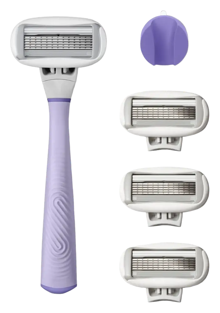 Flamingo 5-Blade Razors for Women Lilac