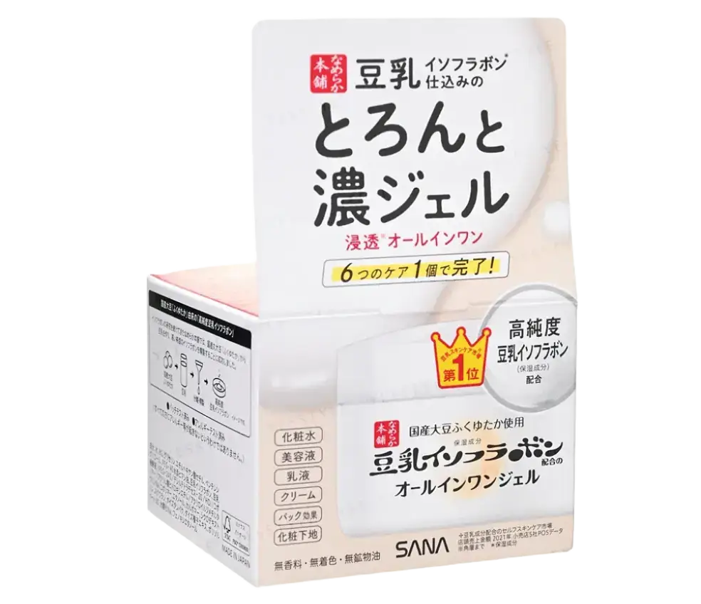 SANA Soy Milk Moisture 6 In 1 Gel Cream Moist