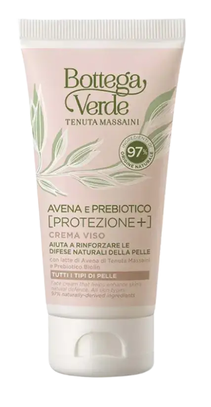 Bottega Verde Avena E Prebiotico Protezione+ Crema Viso