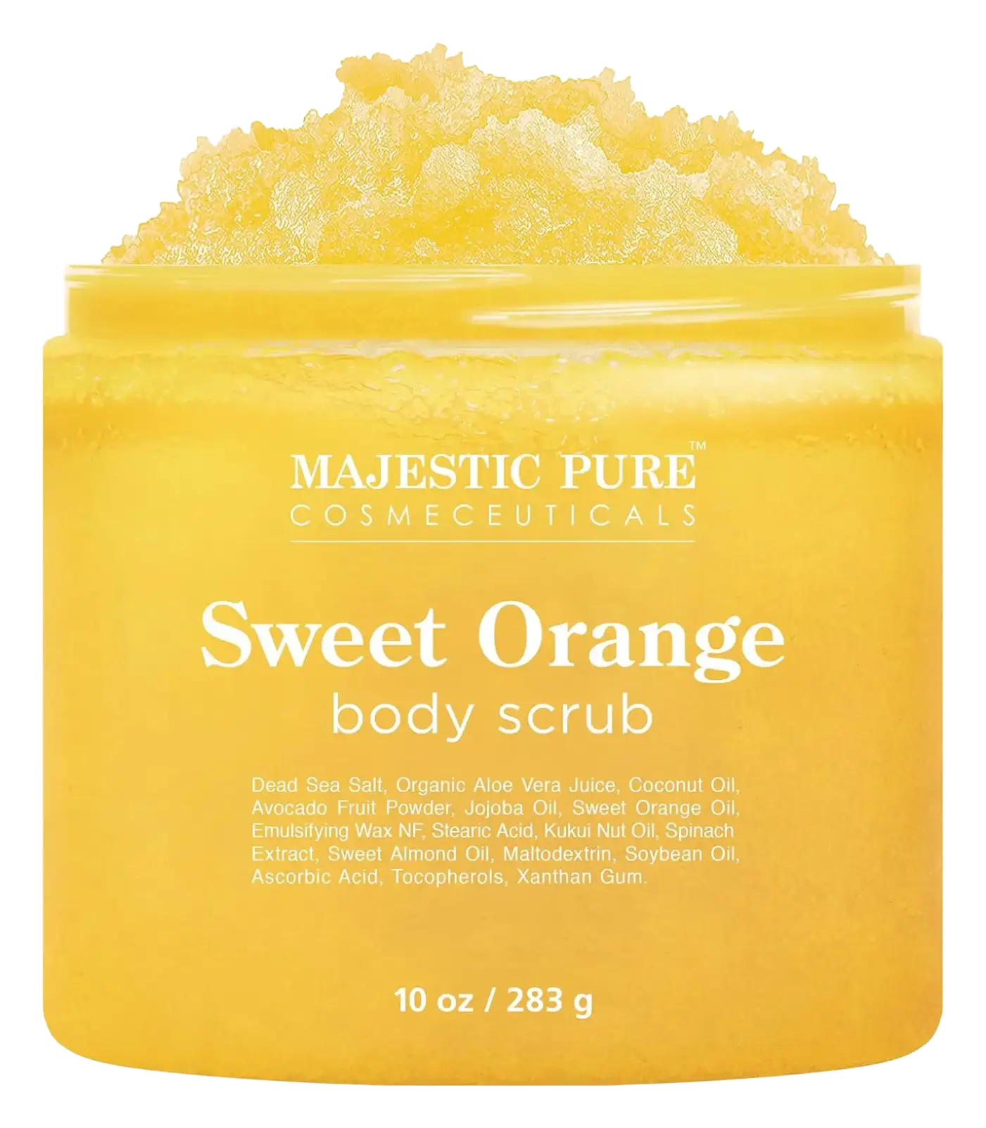Majestic Pure Cosmeceuticals Sweet Orange Body Scrub