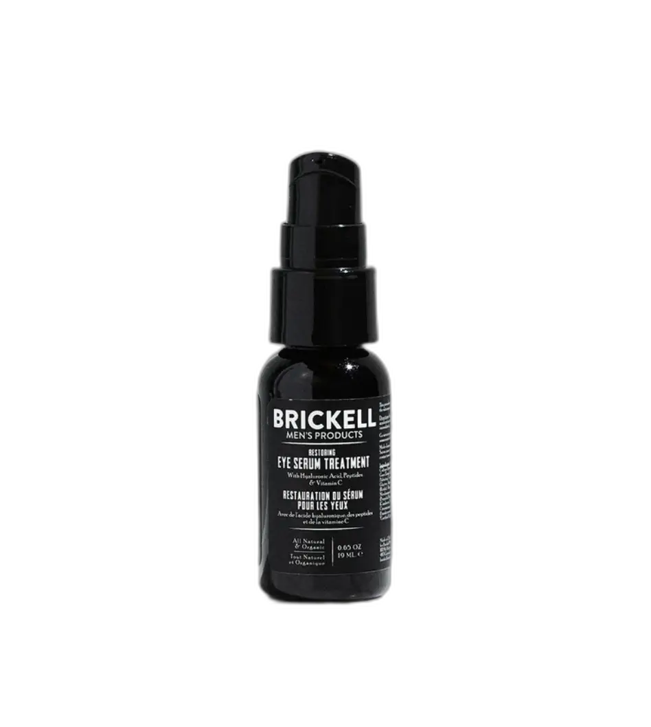 Brickell Men's Products Restoring Eye Serum Treatment Unscented
