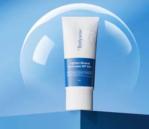 Be Bodywise Lightest mineral sunscreen SPF 50+