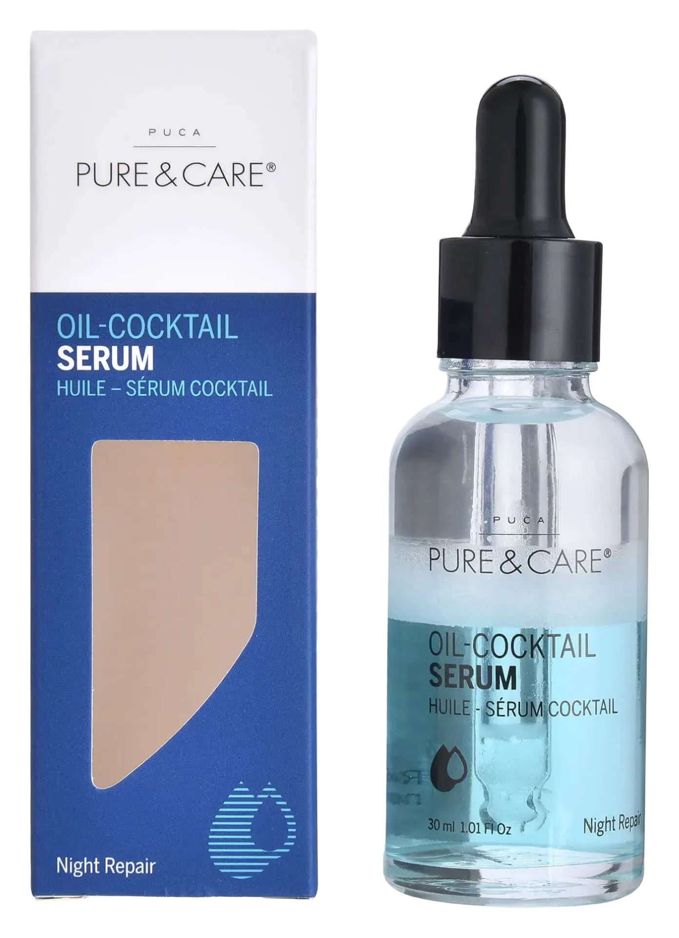 Puca – Pure & Care Serum Oil-Cocktail Night Repair