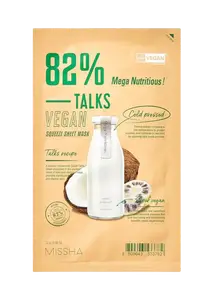 Missha Talks Vegan Squeeze Sheet Mask Mega Nutritious