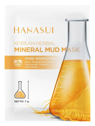 Hanasui Mineral Mud Mask Korean Herbal