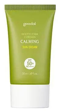 Goodal Houttuynia Cordata Calming Sun Cream SPF50+/PA++++