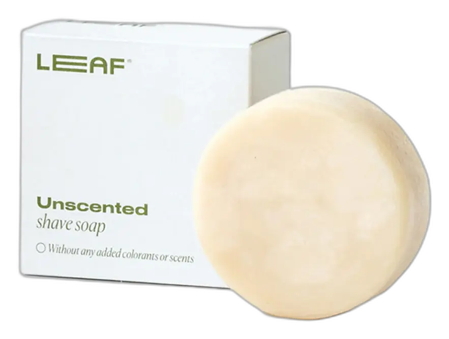 Leaf Shave Soap Unscented