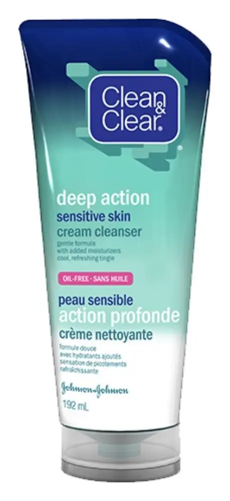 Clean & Clear Deep Action Sensitive Skin Cream Cleanser