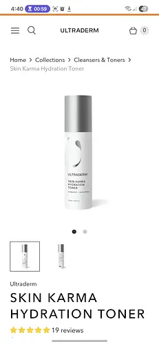 Ultraderm Skin Karma Hydration Toner