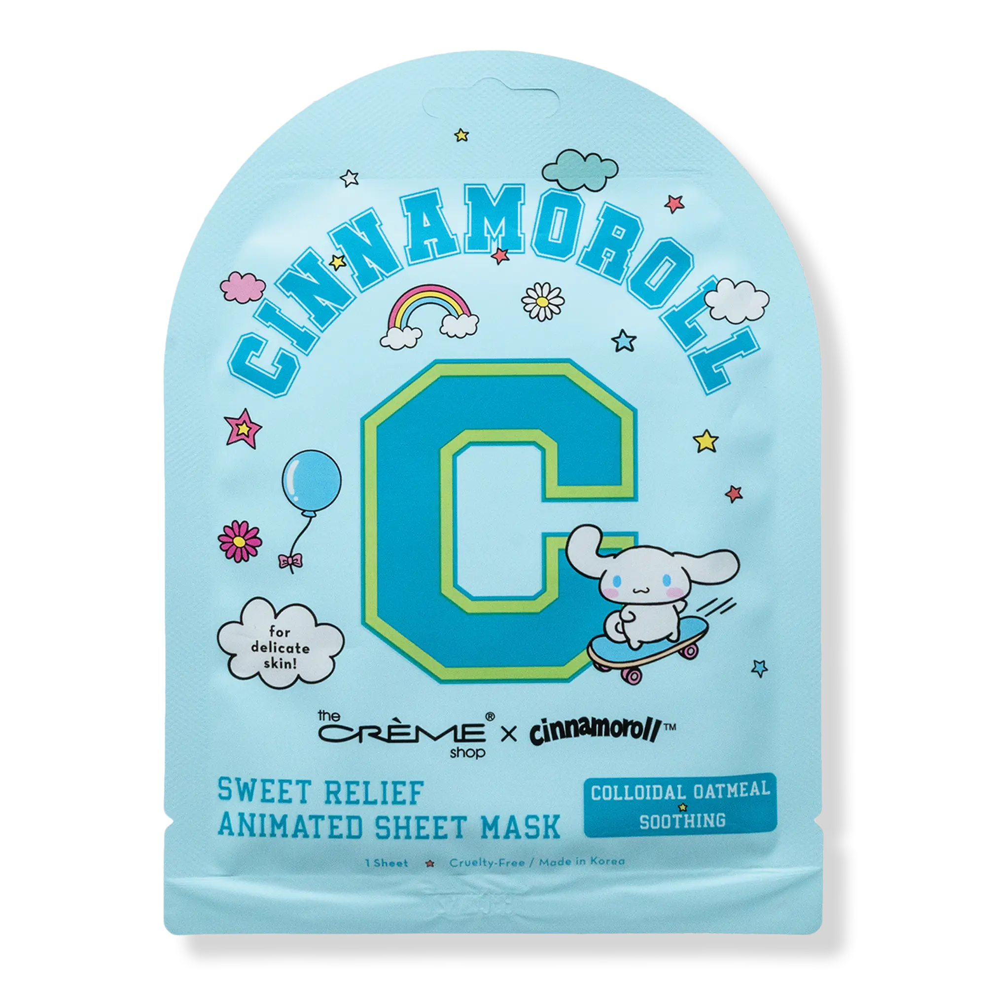 The Creme Shop Cinnamoroll Sweet Relief Animated Sheet Mask