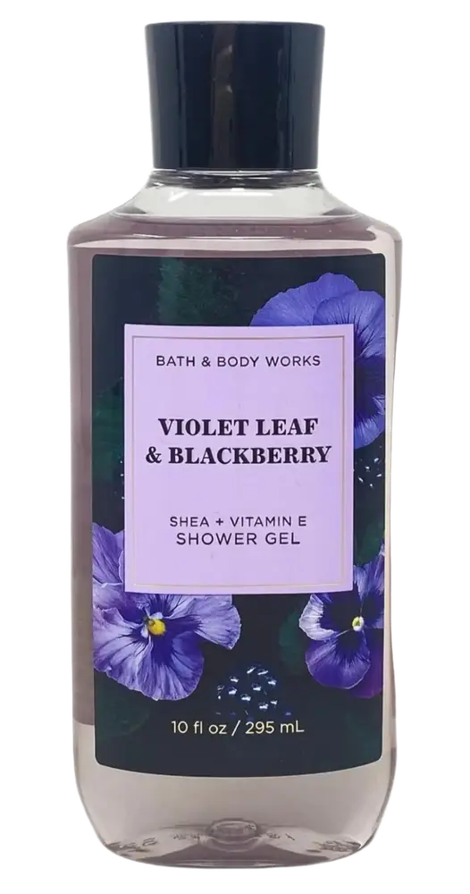 Bath & Body Works Violet Leaf & Blackberry Shower Gel