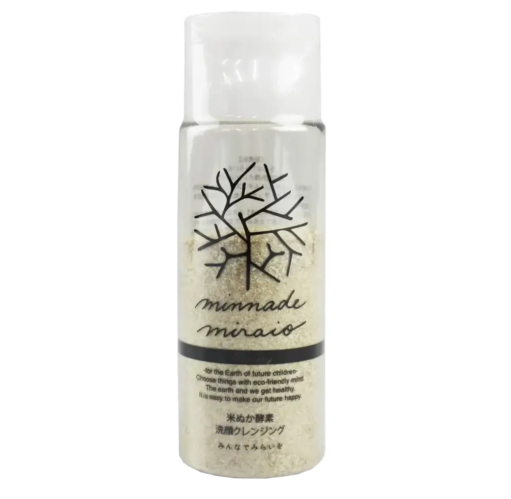 Minnade Miraio Rice Bran Enzyme Face Cleanser