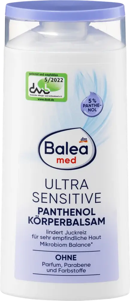 Balea Körperpflege Balsam Ultra Sensitive Panthenol