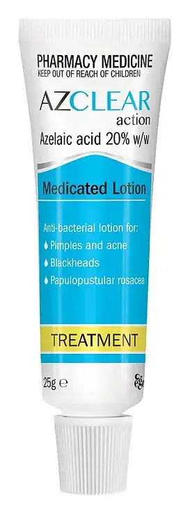 Azclear Action Medicated Lotion