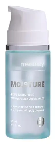 Freemay Glow Booster Bubble Mask Blue Moisture