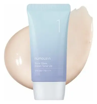 Numbuzin No.1 Pure Glass Clean Tone Up SPF 50+ PA++++