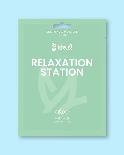 Kkul Relaxation Station Sheet Mask Relaxation station aloe