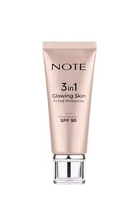 Note Cosmetics 3 in 1 Glowing Skin Tinted Moisturizer SPF 50
