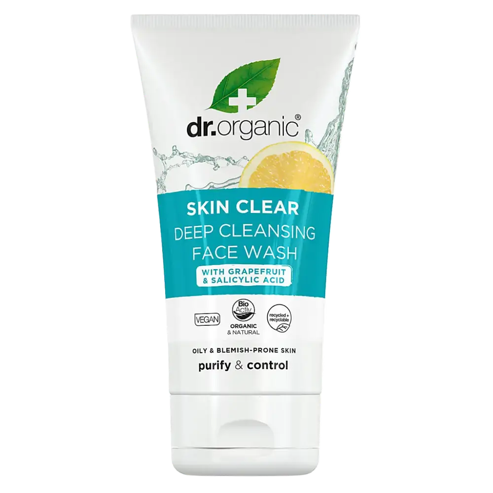 Dr. Organic Skin Clear Deep Cleansing Face Wash
