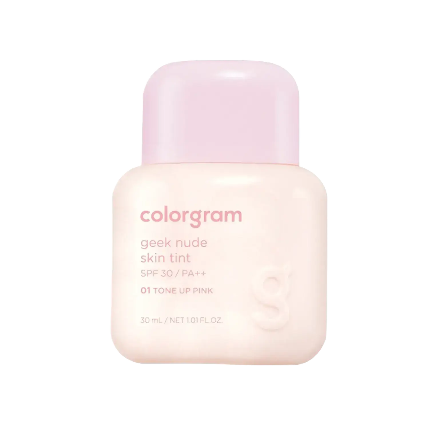 COLORGRAM Geek Nude Skin Tint SPF 30 01 Tone Up Pink