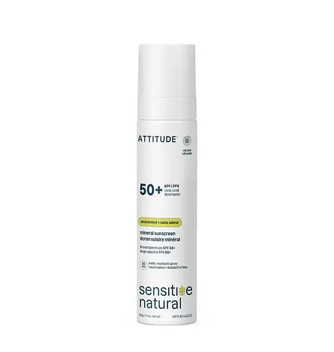 ATTITUDE Mineral Sunscreen Spray SPF 50+