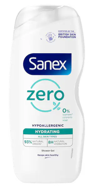 Sanex Zero% Hydrating Shower Gel