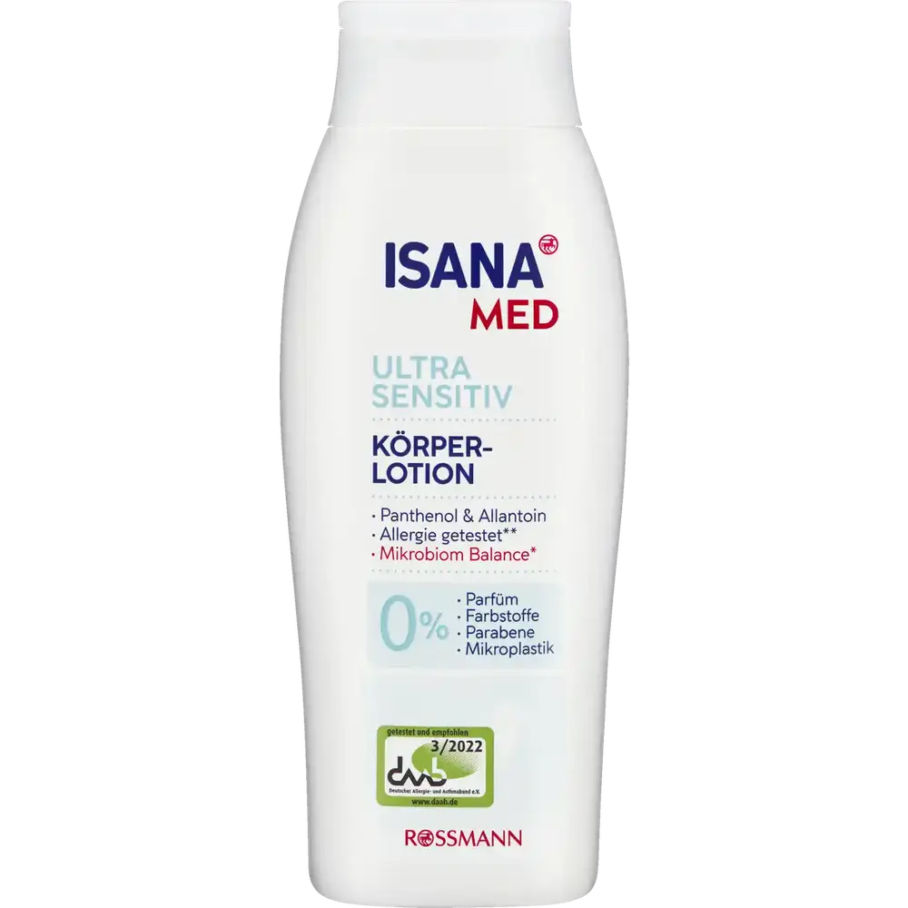 ISANA Med Ultra Sensitive Körperlotion