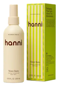 Hanni Water Balm Instant Hydration Body Mist Wildwood Vanille