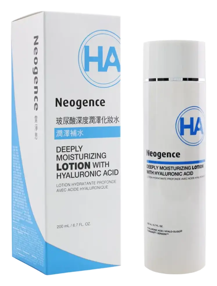 Neogence Deeply Moisturizing Lotion With Hyaluronic Acid