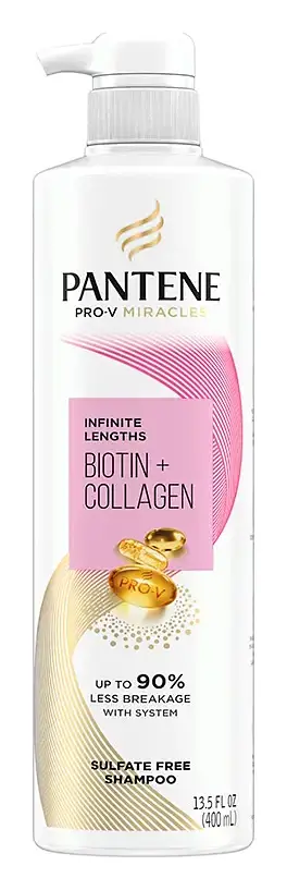 Pantene Pro-V Miracles Infinite Lengths Biotin + Collagen Shampoo