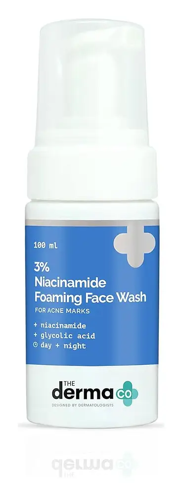 The Derma Co 3% Niacinamide Foaming Face Wash