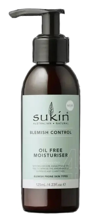Sukin Blemish Control Oil Free Moisturiser