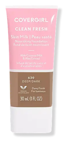 Covergirl Clean Fresh Skin Milk Foundation Deep/Dark 630