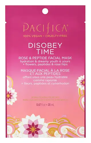 Pacifica Disobey Time Rose and Peptide Face Mask