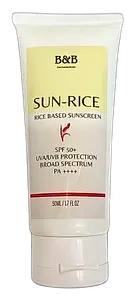 B&B Derma Sun-Rice SPF 50+ Rice Based Mineral Sunscreen