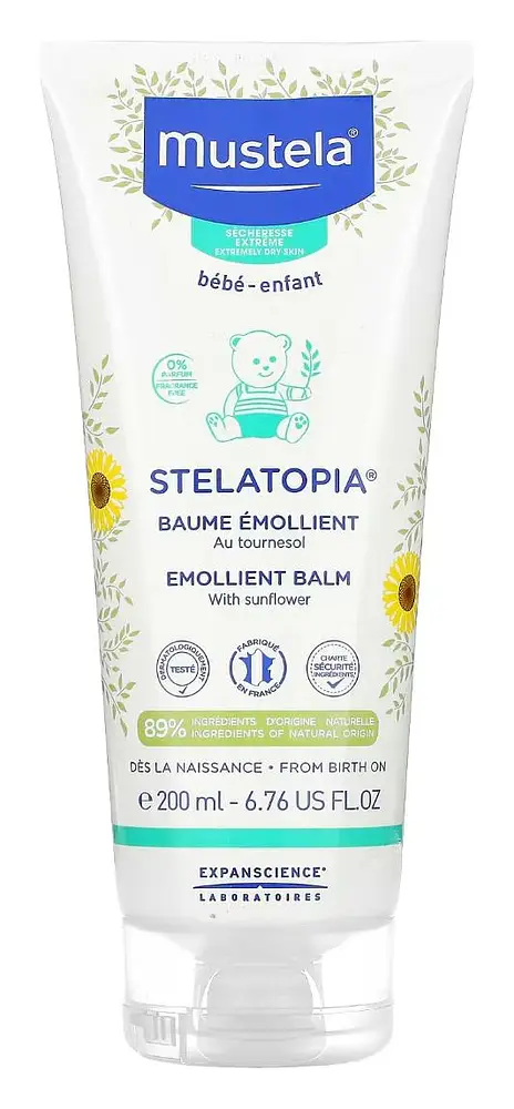 Mustela Stelatopia Emollient Cream With Sunflower