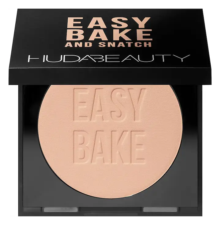 Huda Beauty Easy Bake & Snatch Pressed Brightening & Setting Powder Cupcake