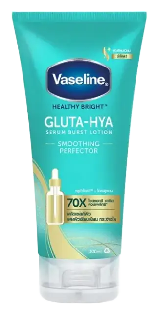 Vaseline Gluta-Hya Serum Burst Lotion Smoothing Perfector Thailand