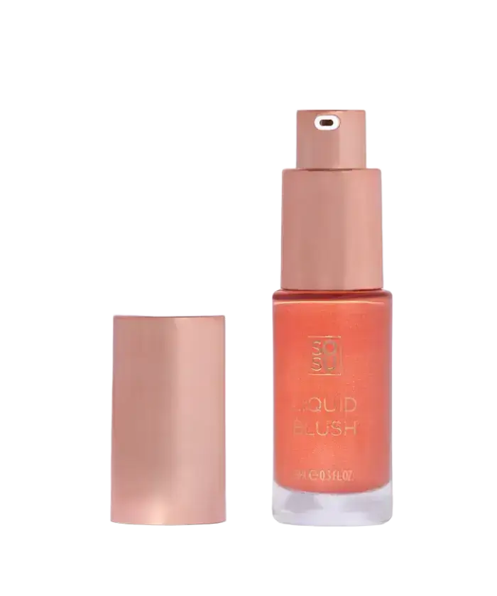SOSU Cosmetics Liquid Blush Peach Keen